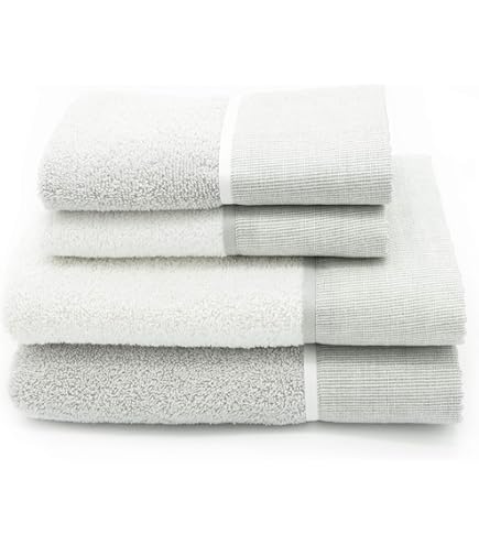 Set Asciugamani Emanuel Ungaro - 2 Pezzi 100% Cotone, Grigio Bilbao - Foto 7