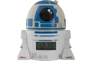 BulbBotz 2021401 Sveglia e luce notturna per bambini Star Wars R2D2 con effetti sonori