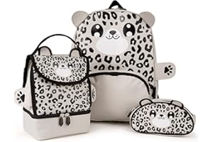 Zappi Co Children's Backpack - Fun Wildlife Rucksack for Boys and Girls - Back to School Essential