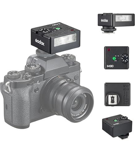 thumbnail interactive-video image 1 of Godox IM20 Mini Camera Flash - Compact 440 Flash Manual Speedlight For Sony/Canon/Nikon/Fuji 1 of 2