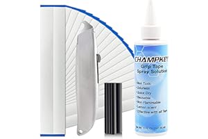 CHAMPKEY Premium Grip Repair Kits for Regripping Golf Clubs | Come with Hook Knife, 15 Professional Tapes, Golf Solvent and Rubber Vise Clamp