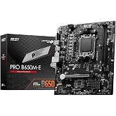 MSI MB PRO B650M-E AM5 DDR5 6800MHZ(OC) HDMI VGA M.2 USB3.2 2.5G LAN MATX