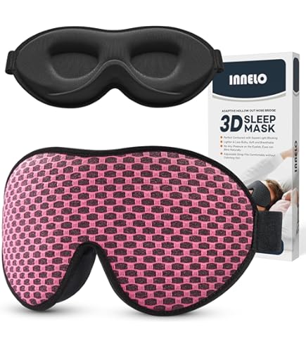 3D Slaapmasker - blokkeert licht en helpt je dieper te slapen