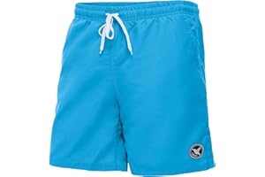 Ladeheid Short de Bain Homme, Séchage Rapide avec Filet Intérieur, Maillot de Bain Homme Piscine, Poches Latérales et Arrière, Ceinture Élastique avec Cordon Ajustable LA40-129