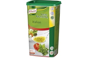 ‎KNORR Knorr Salatkrönung Italienische Art (Salatdressing einfach zuzubereiten, flexibel einsetzbare Salatsoße) 1er Pack (1 x 1 kg)