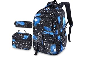 FRONET Cartable Fille Primaire Sac a Dos Fille Collège pour Enfant Ado Femme Scolaire loisir Ecole Maternelle Voyage, Kawaii Sacs d'école Garçon Ordi Portable 17 Pouces 8 9 10 11 12 13 14 Ans CP CE2 CM1 2 6E