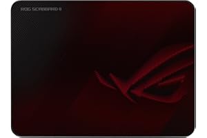 ASUS ROG Scabbard II Medium Gaming Mauspad (mittlere Größe, Nano-Schutzbeschichtung, wasser-, öl-, und staubabwesend, rutschfest)