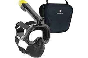 Khroom Seaview Z maska do nurkowania dla dorosłych | bezpieczna dla dorosłych | maska pełnotwarzowa do nurkowania | maska pełnotwarzowa do nurkowania | wyposażenie do nurkowania