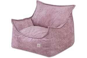 MISIOO Barnstol Roya Scenila – barnstol för barnrum, mjuk sittsäck barn, golvstol, beanbag, soffa, premium scenila, 80 x 73 x