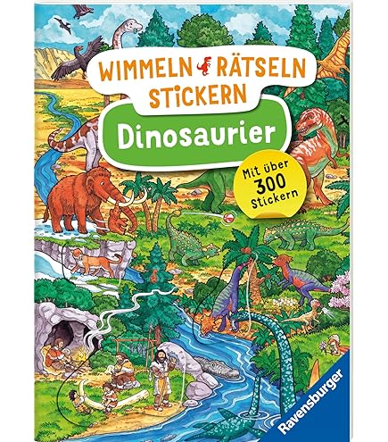 Ravensburger Tiptoi Buch Expedition Wissen Dinosaurier + Sticker