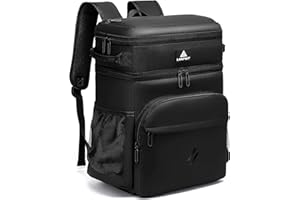 ‎LARIPWIT Laripwit Kühlrucksack 54 Dosen Thermo Kühltasche Rucksack Groß Isolierte Doppeldeck mit Kühlfach für Männer Frauen - Perfekte Picknick Reisen Camping Taktisch Strand