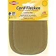 Kleiber Iron-on or sew on elbow and knee patches, Beige, 2 per pack