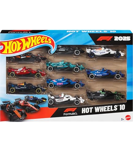Hot Wheels Car 2025 Let's Race Pack of 5 (Bad to The Blade, Glory Hot Wheels Car 2025 Let's Race Pack of 5 (Bad to The Blade, Glory