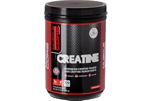 Muscle Core Creatine Monohydrate Powder 600g – 120 Servings, 100% Pure Micronized Creatine for Strength, Muscle Growth, Power & Faster Recovery – Zero Calories, Unflavored