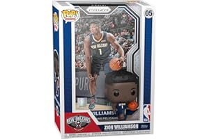 Funko Pop! Karty kolekcjonerskie: Zion Williamson - NBA - kolekcjonerska figurka winylowa - pomysł na prezent - oficjalny towar - zabawki dla dzieci i dorosłych - dla fanów sportu - modelka dla