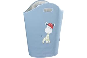 WENKO Kosz na pranie Kids Gerry - pojemność kosza na pranie: 24 l, poliester, 40 x 52 x 20 cm, niebieski