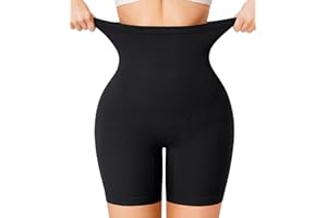 Bafully Culotte Gainante Femme Taille Haute Gaine Amincissante Invisible Panty Gaine Ventre Plat Culottes Sculptantes Shorty Anti Frottement Cuisse Minceur Shapewear