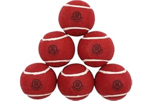 Mozi Sports Cricket-Tennisbälle, schwere Gummi-Tennisbälle für Cricket
