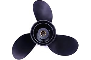 SouthMarine F8.5 Aluminum Alloy Propeller 8.9x8.3 for Tohatsu Nissan 8hp 9.8hp / Mercury 4-stroke 9.9hp 8hp outboard motors 8.9" x 8.3"