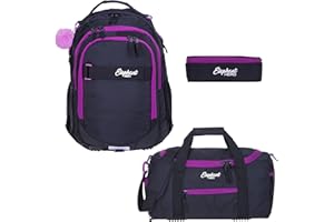 Elephant 3 Teile Set Schulrucksack Hero Signature Rucksack + Sporttasche + Mäppchen 12609