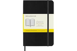 Moleskine Quaderno a Quadretti, Copertina Morbida, Tascabile