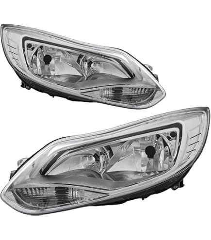 Halogen Scheinwerfer Set Für Ford Focus II - Links & Rechts H7/H1