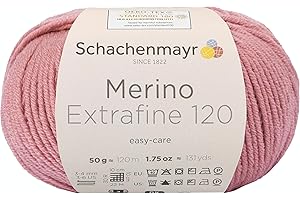 SCHACHENMAYR SINCE 1822 Schachenmayr Merino Extrafine 120, 50G Rose Pink Hilos para Tejer A Mano