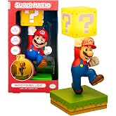 Paladone S&uuml;per Mario Diorama Işık - 3 Parlaklık Ayarına ve Resmi Sese Sahip 35 cm Dokunarak Etkinleştirilen Lamba, USB ile &Ccedil;a