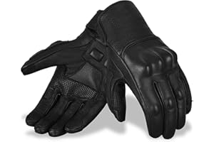 Hand Fellow Premium Leather Motorbike Motorcycle Gloves Touch Screen Gloves with Knuckle Protection Racing gloves Riding Gloves