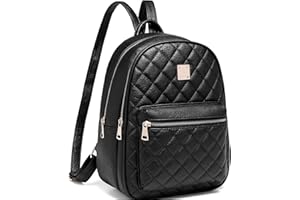 Myhozee Plecak damski ze sztucznej skóry, elegancki, mały plecak dziewczęcy