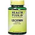 Health Plus Lecithin 1200mg Memory Plant Supplement - 90 Capsules
