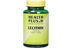 Health Plus Lecithin 1200mg Memory Plant Supplement - 90 Capsules