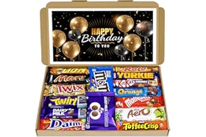 SWEETIE BOUQUETS Happy Birthday Gift | Mega Variety Chocolate Selection Gift Box | Large Letterbox Chocolate Hamper | Gifts for Men, Gifts For Women, Gifts For Kids