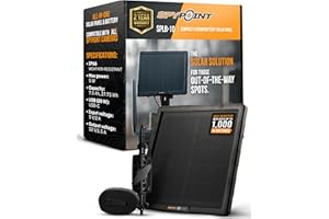 SPYPOINT Solar Panel for Outdoor Camera with Internal Battery for Outdoor Camera solar panel (SPLB-10)