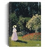 Claude Monet/Woman in the Garden, 1867 | Spiralli Defter 10 | A5 | &Ccedil;izgisiz | 100 Sayfa | Sanat