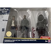 DOCTOR WHO 10th (David Tennant) COMPANIONS Action Figure Set of 6 - New in Box e