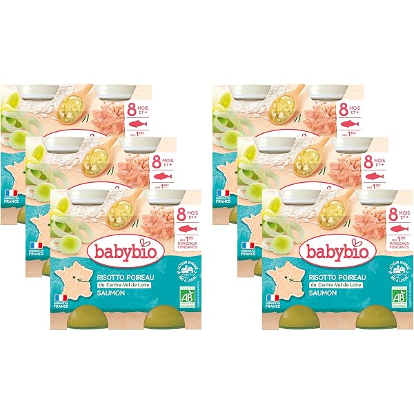 Petits Pots Babybio Pâtes Bolognaises Végétales - Carottes, Lentilles, Tomates - Dès 8 Mois - Bio