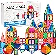 IMAGIMAGS Magnetic Building Tiles, 48 Piece Architectural Dome Set for Boys Girls Kids, Educational Creative Learning Activity Building Block Toddler Toys, Children Ages 3 Years +