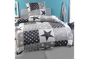 MALIKA Winter Plüsch Bettwäsche Nicky-Teddy Cashmere Coral Fleece 135x200 155x220 200x200 Kissenbezug 80x80 Verschiedene Muster, Größe:135 x 200 cm, Design - Motiv:Design 2