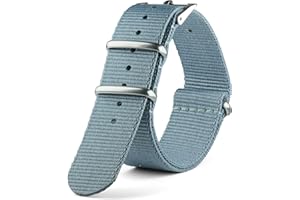 Neckarian NATO Strap 18mm 20mm 22mm 24mm Army G10 Uhrenarmband Nylon Military Watch Band für Männer Frauen