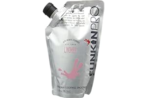 Funkin Lychee Puree 1kg - Aromatic Cocktail Mixer, Puree