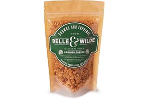 Belle & Wilde Cornish Cheese Breadcrumbs & Toppings | Freshly Baked, With No Preservatives I 100% Natural | Suitable For Vegetarians & Gluten Free
