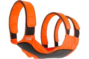 Browning Haustierwesten, Warnwesten für Hunde, Sicherheitswesten für Hunde, Orange, Größe M, Brustabdeckung