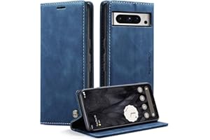 Monweicz Handyhülle für Google Pixel 8 Pro Hülle Premium Lederhülle Klappbar Flip Case Tasche Magnet Kartenfach Standfunktion Klapphülle Schutzhülle für Google Pixel 8 Pro - Blau