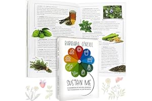AUDASI Sustain Me - A Herbal Remedies Book & Herbal Medicine Book für Herbal Remedies Encyclopedia Umfassend Natürliche Heilmittel Buch Ratgeber Liebhaber Buch Geschenke für Freunde Familie Kollegen