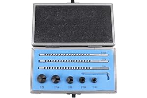 ACCUSIZE INDUSTRIAL TOOLS Accusize - No.00 HSS Keyway Broach Precision Sets In Fitted Aluminum Box, #5100-0001