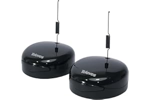 Televes Digidom - Emisor + Receptor Universal, Color Negro