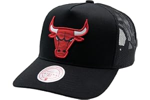 MITCHELL & NESS Gorra Mitchel & Ness Chicago Bulls Negro MN-NBA-INTL602-CHIBUL-BLK