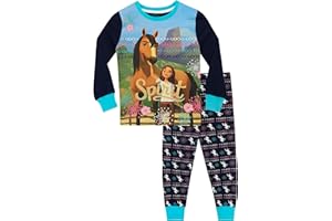 DreamWorks Mädchen Spirit Riding Free Schlafanzug Slim Fit