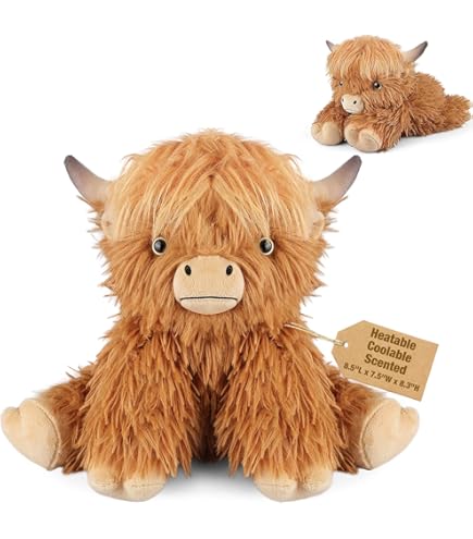 Happy Horse knuffel koe Cody 60cm - grote pluche hooglander knuffel bij Planet Happy